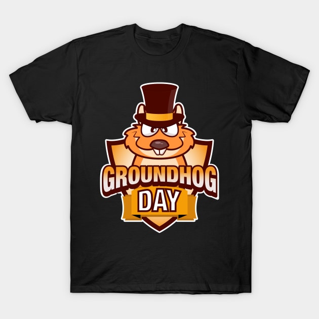 Groundhog Day Major T-Shirt by LetsBeginDesigns